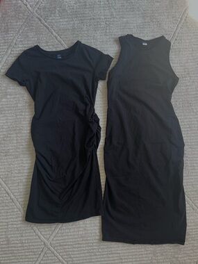 2 Old Navy Maternity Midi Dresses